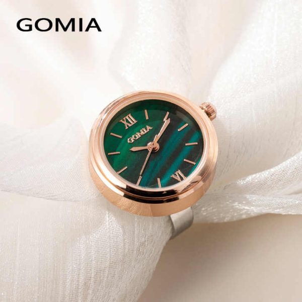 Luxury Brand Free Size Rings Quartz Watches Women Men Ring Watch Ladies Fashion Clock Relojes
