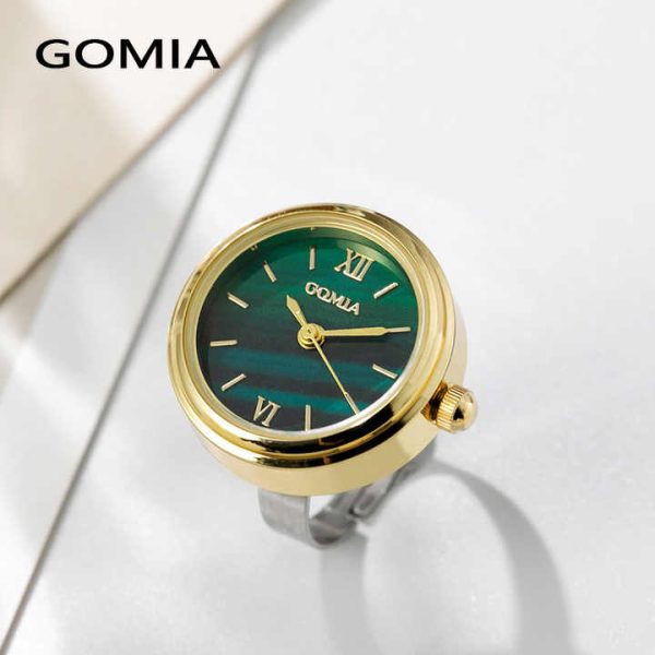 Luxury Brand Free Size Rings Quartz Watches Women Men Ring Watch Ladies Fashion Clock Relojes