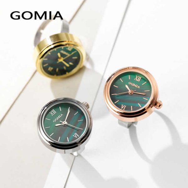 Luxury Brand Free Size Rings Quartz Watches Women Men Ring Watch Ladies Fashion Clock Relojes