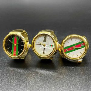 Stylish Adjustable Quartz Ring Watch for Women - Geometric Vintage Design Sterling Silver Elastic Stretchy Jewelry