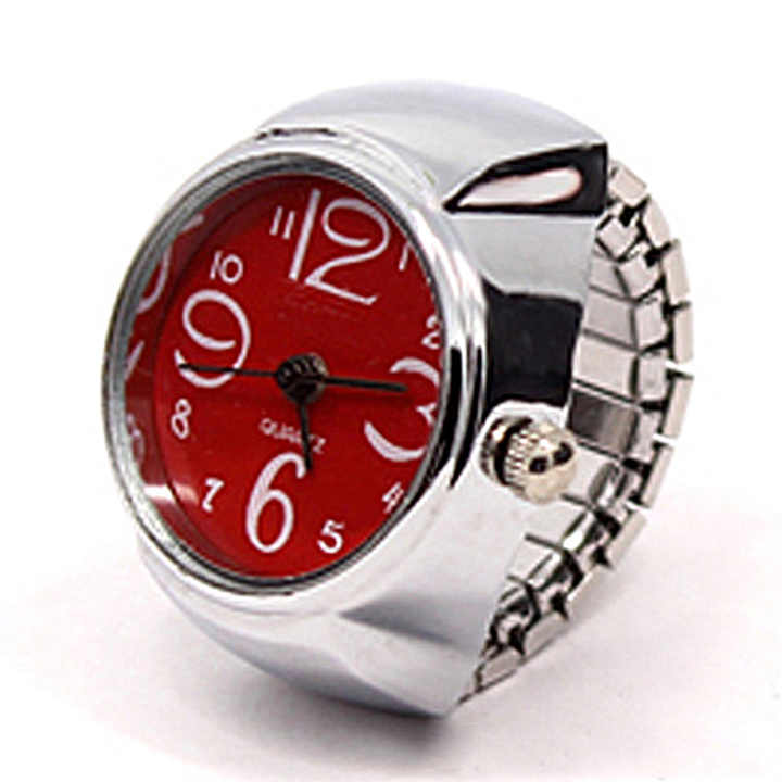 Ring Watches for Women Men Quartz Watch Dial Band-Ring Creative-Finger Watch
