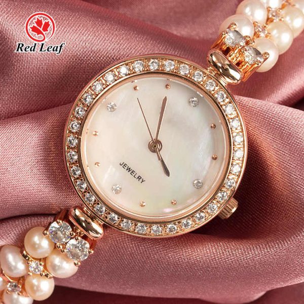 New Good Quality Smart Wrist Stainless Steel Watch Women's Cubic Zirconia Gemstone Watch for Daily Like