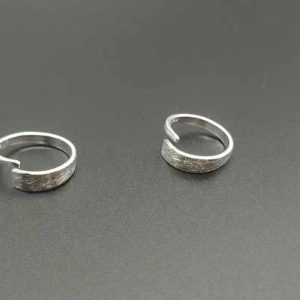 Bohemian Silver Plated Copper Open Adjustable Geometric Ring for Women Wedding Engagement Gift Jewelry