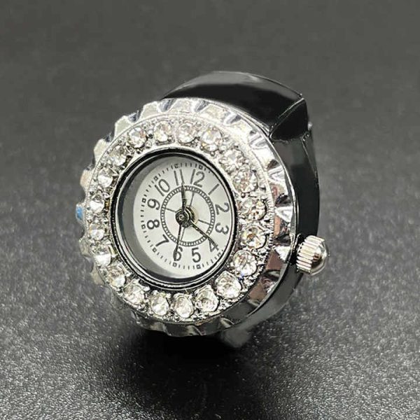 Ring Watches,New Wholesale Women Color Finger Diamond Ring Watches From China