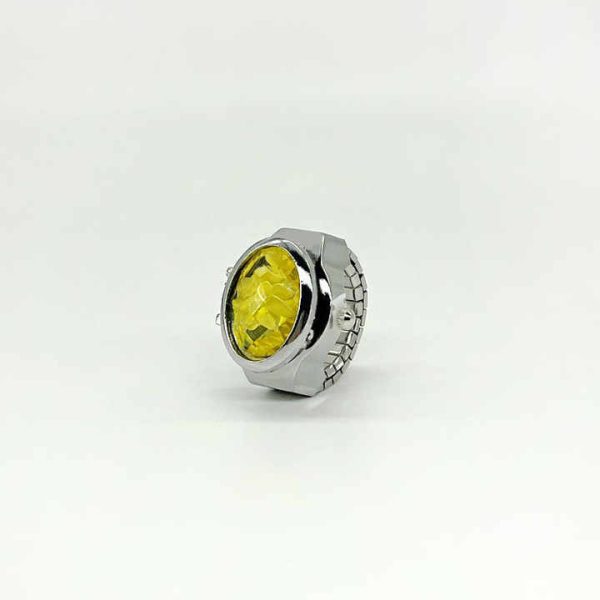 Hot Selling Gemstone Ring Watch Vintage Adjustable Rhinestone Quartz Watch Ring for Women Girls