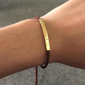 Adjustable Stainless Steel Rope Bracelet - Classic Style Unisex Couple Friendship Jewelry