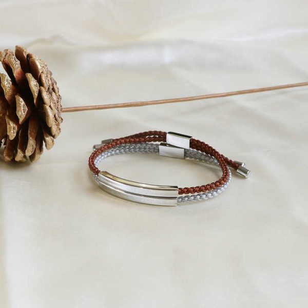 Luxury Designer Adjustable Rope Bracelet Jewelry Custom Cute Couple Friendship Bracelet for Women Men