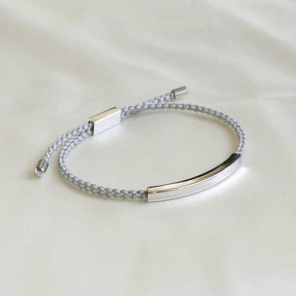 Luxury Designer Adjustable Rope Bracelet Jewelry Custom Cute Couple Friendship Bracelet for Women Men