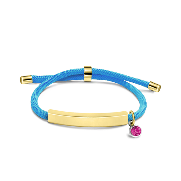Custom Stainless Steel Adjustable Handmade Woven Braided String Bracelets Rhinestone Blank Bracelets for Men Women