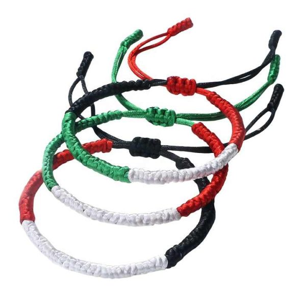 Lucky Rope Bracelets Women Men Couples Vintage Handmade Braided Hand Chain Wrist Wedding Jewelry