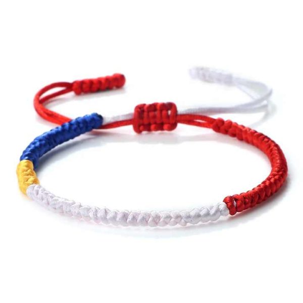 Lucky Rope Bracelets Women Men Couples Vintage Handmade Braided Hand Chain Wrist Wedding Jewelry