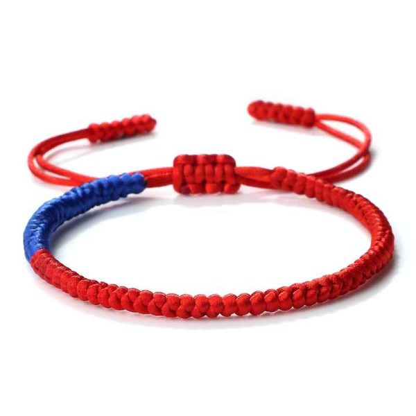 Lucky Rope Bracelets Women Men Couples Vintage Handmade Braided Hand Chain Wrist Wedding Jewelry