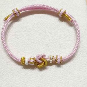 Adjustable Handmade Woven String Bracelet with Colorful Chinese Elements, Trendy 3mm 2.5mm 2mm Bangle Gift