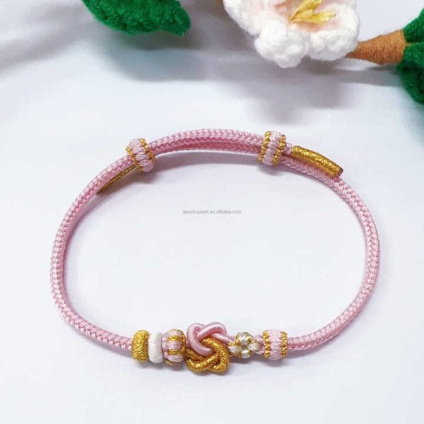 Original Adjustable Handmade Woven Bracelet Fashion String Bangles with Colorful Chinese Elements Trendy 3mm/2.5mm/2mm Gift