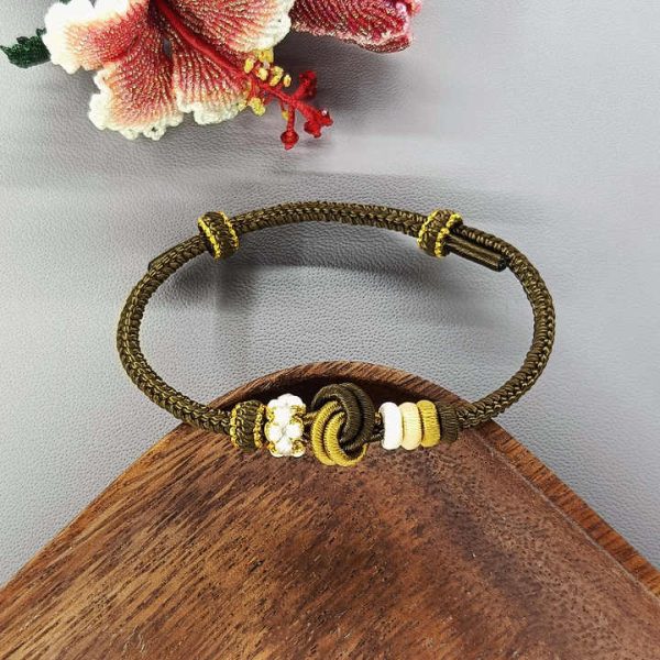 Handmade Adjustable Woven Bracelet Religious Elements Original Fashion String Bracelets 3mm/2.5mm/2mm Sizes Trendy Bangles Style
