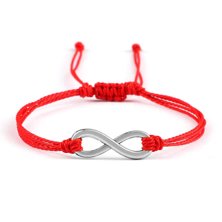 Suxuan Jewelry 2025 New Designer Lucky Layering Thin Line Red String Bracelet Fashion Friendship Couple Adjustable Bracelet