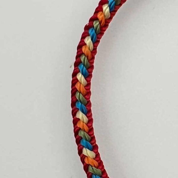 2025 New Fashion Colorful Hand Braided String Bracelets Adjustable Lucky Rope Jewelry Trendy Wholesale for Gifts