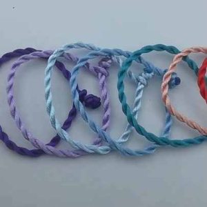 Custom Engraved Stainless Steel Couple Bracelet Handmade Red Thread DIY Personalized Jewelry for Anniversary Wedding Gift