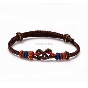 Handmade Eight-Strand Woven Rope Bracelet with Pearl and Tassel Accents Trendy Unisex Jewelry for Anniversary Gifts