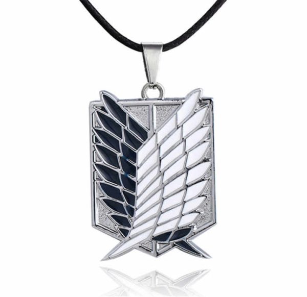 Hot Selling Attacking giants Investigation Corps Logo Pendant Necklace Japanese Anime Surrounding Accessories