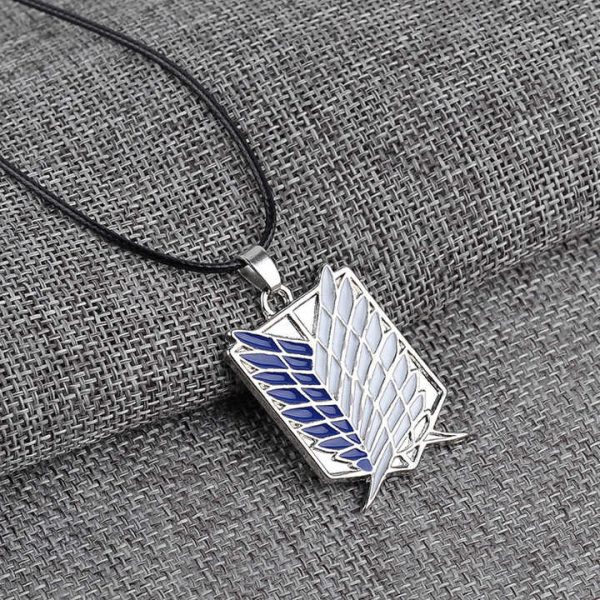 Hot Selling Attacking giants Investigation Corps Logo Pendant Necklace Japanese Anime Surrounding Accessories