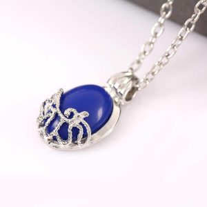 Trendy Crystal Rhinestone Silver Plated Alloy Link Chain Necklace for Women Party Gift Collar Jewelry