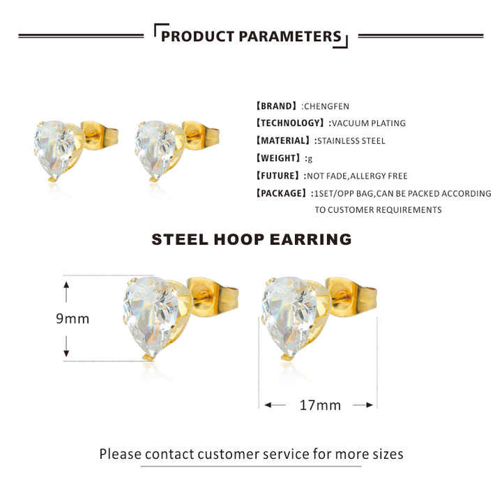 Wholesale Cute Gold-Plated Bow Stud Earrings Fashion Jewelry for Girls with Opal and Zirconia Stainless Steel Main Material