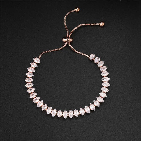 Jewelry Wholesale Women Jewelry Fashion Charming 925 Sterling Silver Tennis Bracelet for Girl