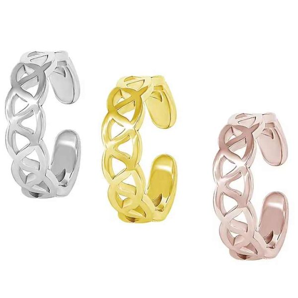 Summer Fashion Jewelry 925 Sterling Silver Toe Ring Open Adjustable Toe Rings for Women