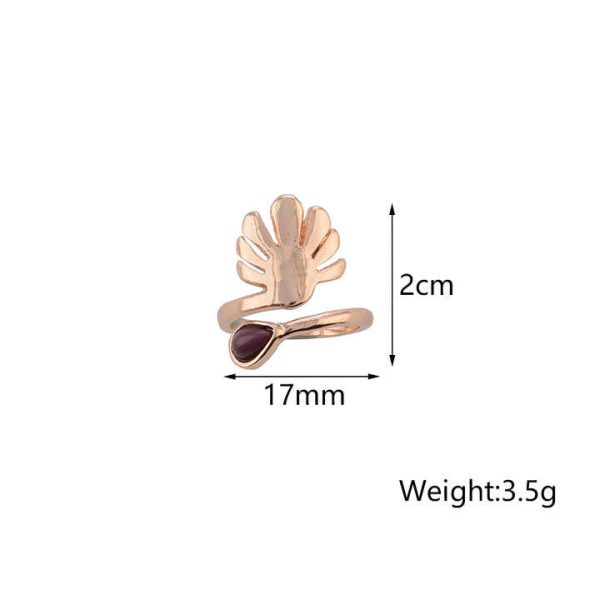 Fashion Women's Stainless Steel Toe Ring Set Gold Plated With Split Silver Lightning Moon Beach Star Motifs for Weddings
