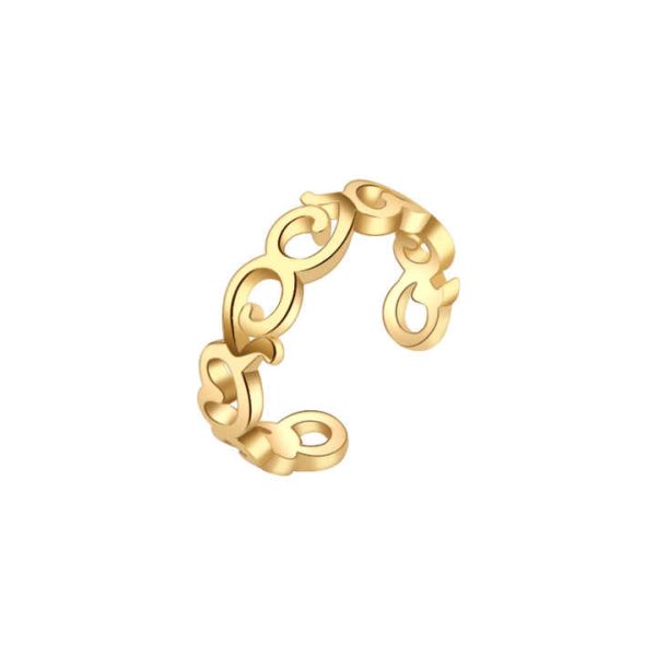 Exquisite Women's Stainless Steel Adjustable Toe Ring, High-quality Geometric Jewelry, Suitable for Weddings, Gift Parties