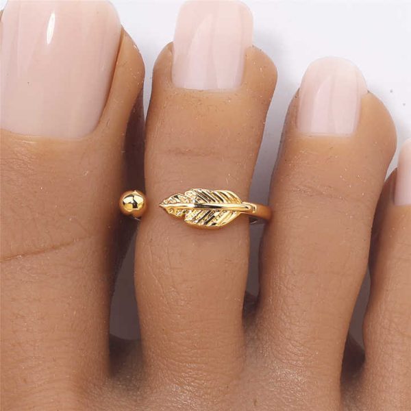 Europe New Style Boho Round Metal Flowers Anklet Gold Silver Beach Toe Ring Foot Chain Jewelry for Women Girls