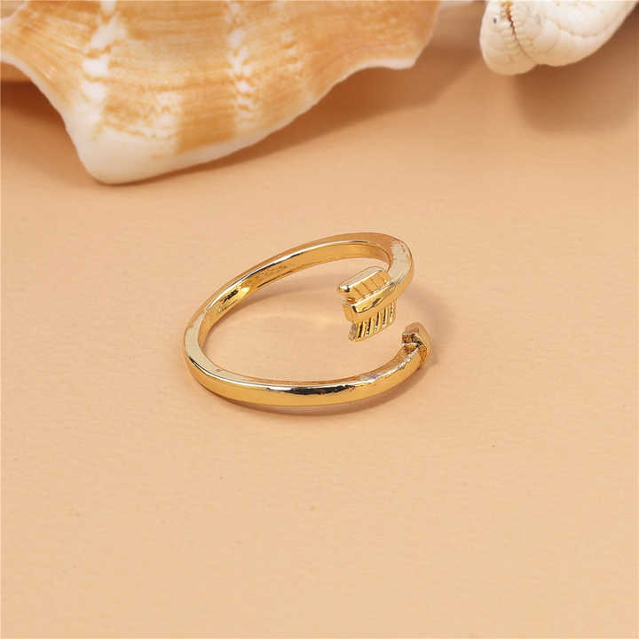 Wholesale Trendy Summer Beach Sandals Accessories Lady Foot Finger Ring Set Ladies Fashion Jewelry Women Toe Ring