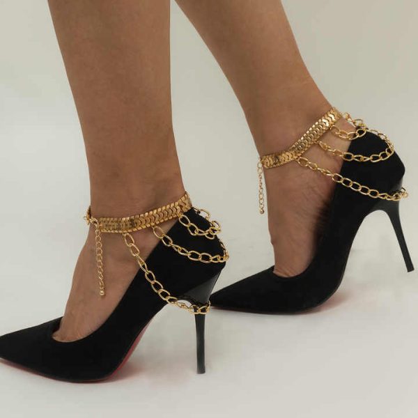 2023 Newest Barefoot Sandals Fashion Foot Chain Jewelry Anklet Women Trendy Body Jewelry Foot Chain Anklet