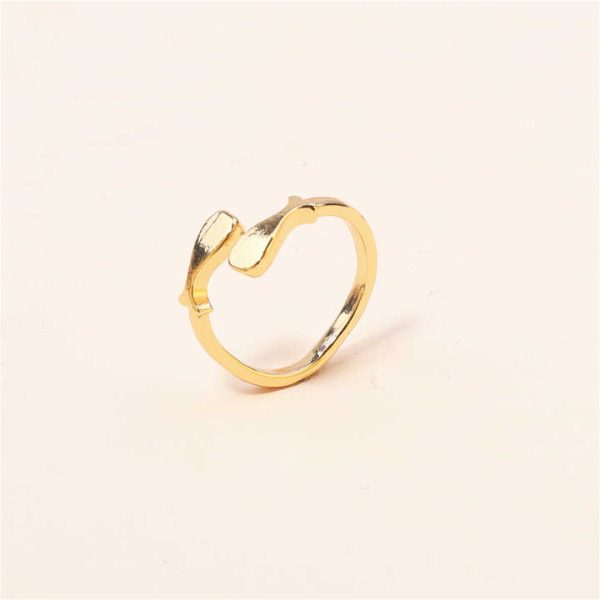 Double Fish Toe Ring for Women Gold Plated Jewelry Small Size Adjustable Open Tail Stacking Rings Summer Beach Foot Jewelry