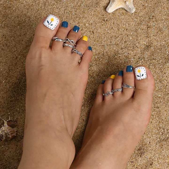 FREE Toe Ring Elegant Pearl Barefoot Sandal Anklet Beach Bracelet Jewelry