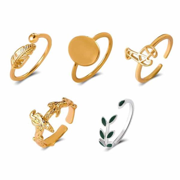 European American Popular 8*10 Rectangular Emerald Simulation Women's Toe Ring Jewelry