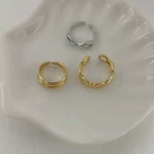 Adjustable Toe Ring 18K Gold Plated Brass Geometric Heart Design Summer Fashion Jewelry for Women